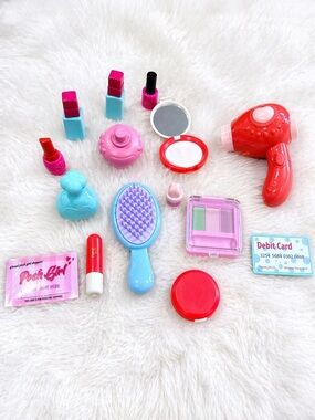 Kids Pretend Play Beauty & Shopping Accessory Set Toy Bundle Fun Lot